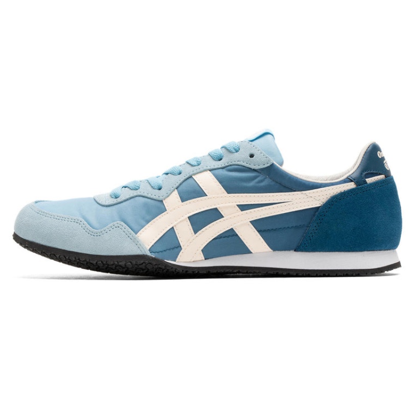 Blue / White Men's Onitsuka Tiger Serrano Online India | G0N-0423