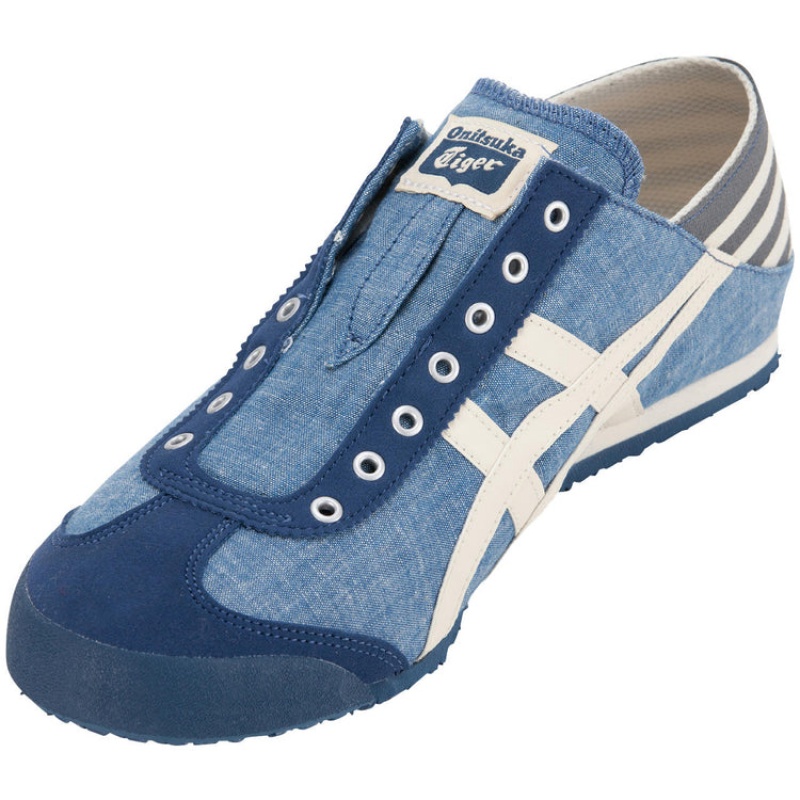 Blue / White Women's Onitsuka Tiger Paraty Mexico 66 Paraty Online India | F4M-9393