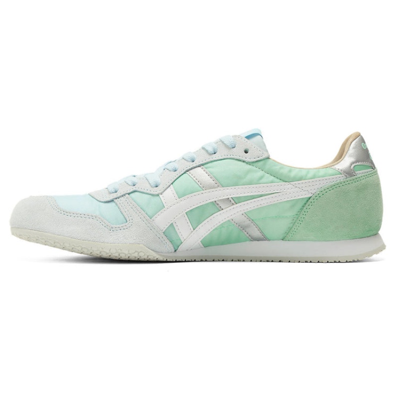 Blue / White Women's Onitsuka Tiger Serrano Sneakers Online India | Y8H-9884