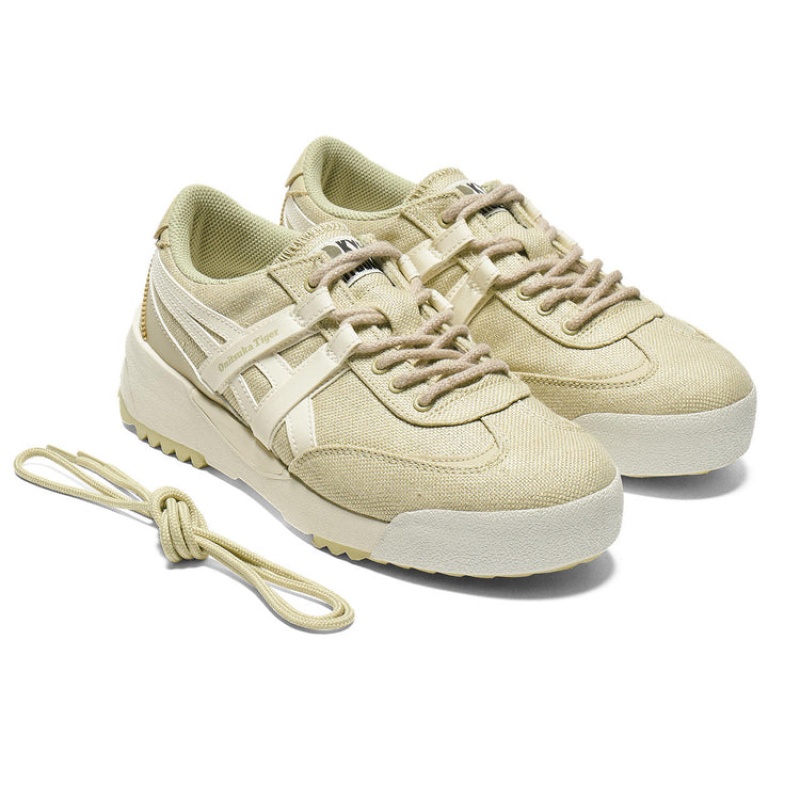 Brown Beige / Beige Women's Onitsuka Tiger Delegation Ex Online India | M3R-5146