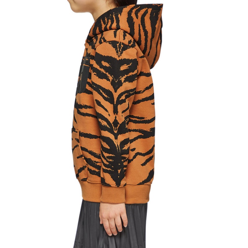 Brown Kids' Onitsuka Tiger P Sweat Hoodie Online India | J2W-0606