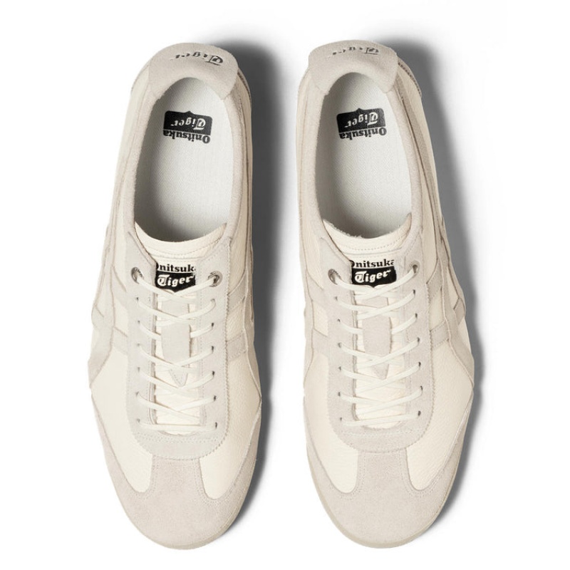 Cream / Beige Women's Onitsuka Tiger Mexico 66 SD Online India | S2A-7082