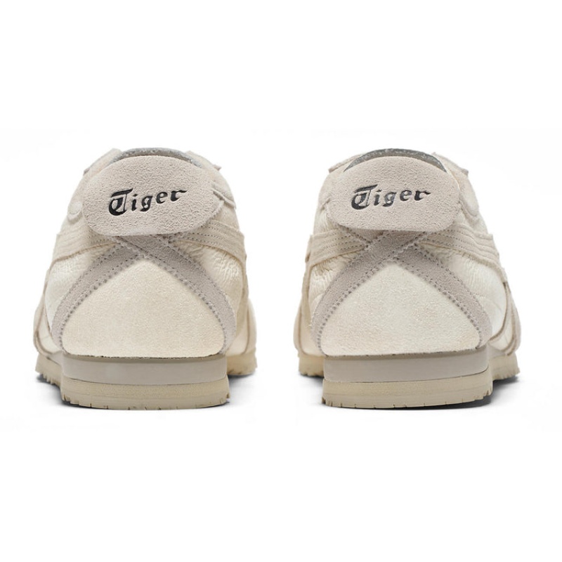 Cream / Beige Women's Onitsuka Tiger Mexico 66 SD Online India | S2A-7082