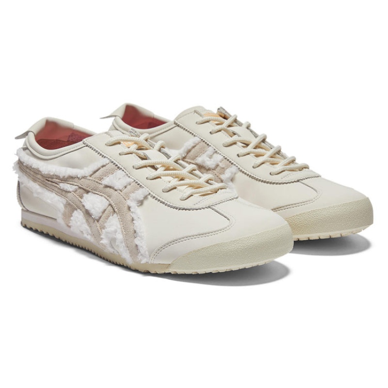 Cream / Beige Women's Onitsuka Tiger Mexico 66 Online India | R4R-7107