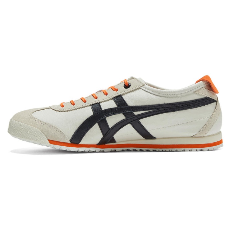 Cream / Black Men's Onitsuka Tiger Mexico 66 SD Online India | U2G-1524