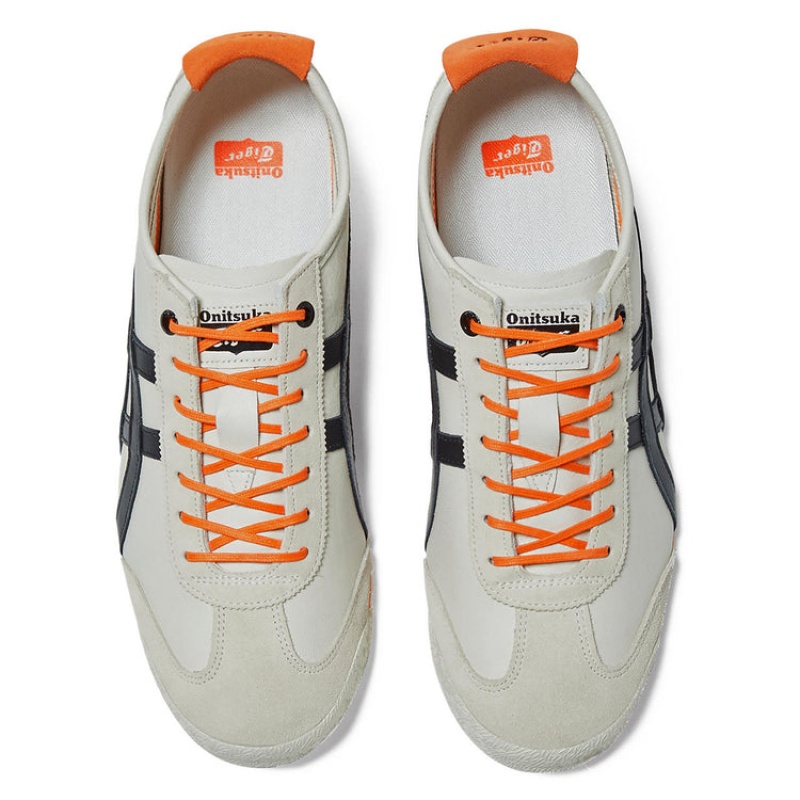 Cream / Black Men's Onitsuka Tiger Mexico 66 SD Online India | U2G-1524