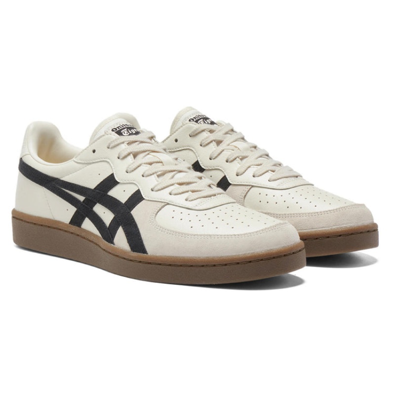 Cream / Black Women's Onitsuka Tiger Gsm Sneakers Online India | T5I-5558