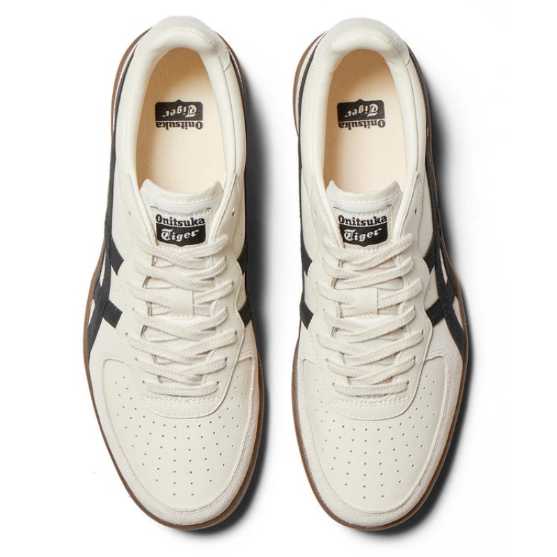 Cream / Black Women's Onitsuka Tiger Gsm Sneakers Online India | T5I-5558