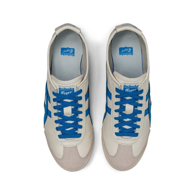 Cream / Blue Men's Onitsuka Tiger Mexico 66 Online India | B9F-1275