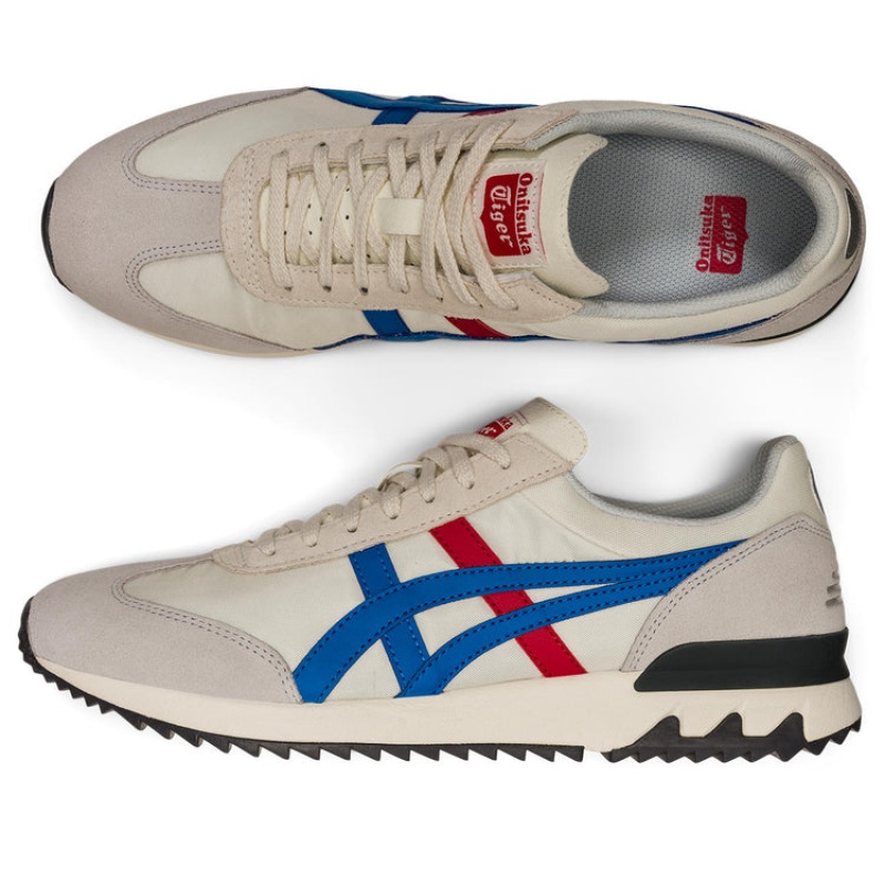 Cream / Blue Women's Onitsuka Tiger California 78 Ex Sneakers Online India | E4I-4020