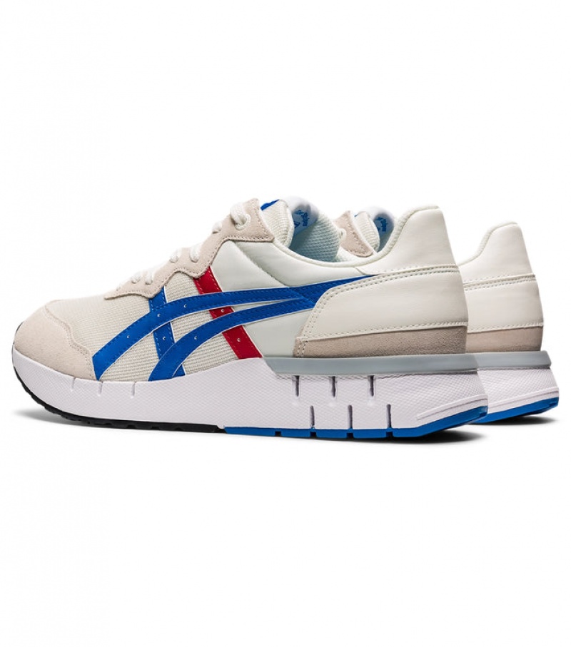 Cream / Blue Women's Onitsuka Tiger Rebilac Runner Sneakers Online India | C4M-7120