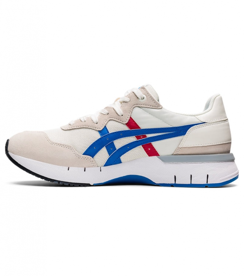 Cream / Blue Women's Onitsuka Tiger Rebilac Runner Sneakers Online India | C4M-7120