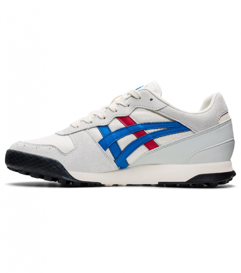 Cream / Blue Women's Onitsuka Tiger Tiger Horizonia Sneakers Online India | S3L-5426