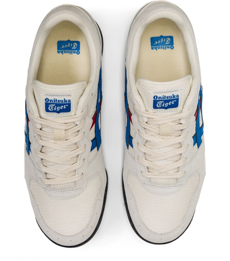 Cream / Blue Women's Onitsuka Tiger Tiger Horizonia Sneakers Online India | S3L-5426