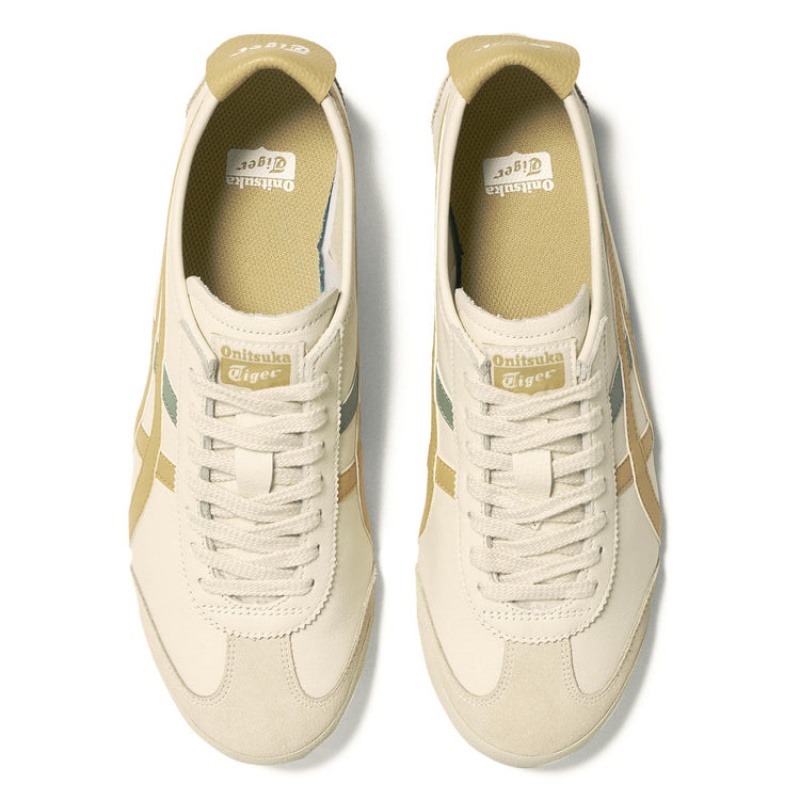 Cream / Brown Men's Onitsuka Tiger Mexico 66 Online India | H6W-5081