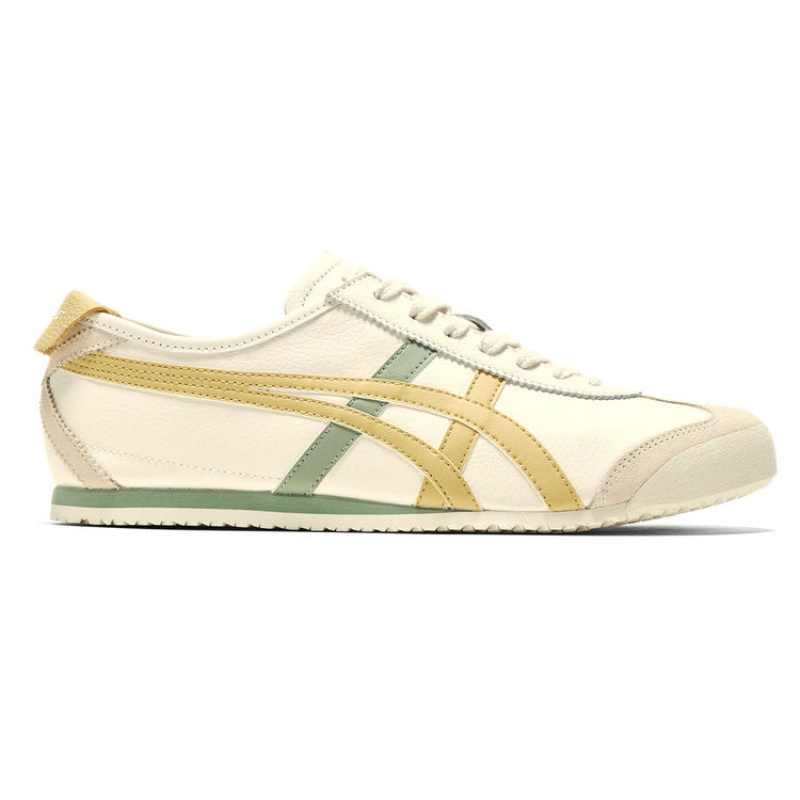 Cream / Brown Men\'s Onitsuka Tiger Mexico 66 Online India | H6W-5081