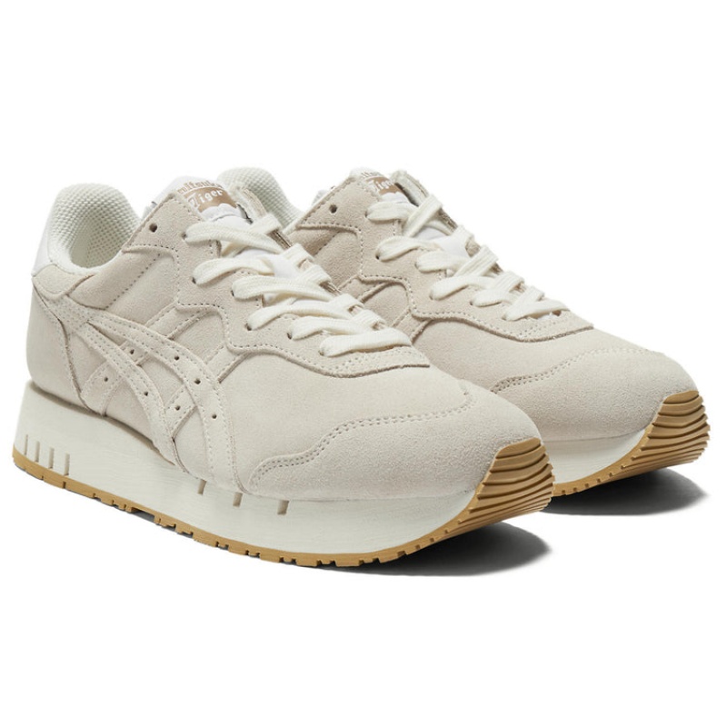 Cream / Cream Women's Onitsuka Tiger X-caliber Sneakers Online India | L8Z-9056