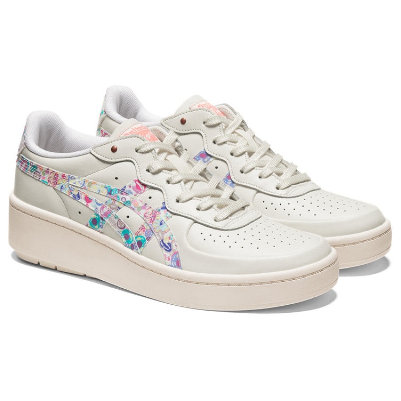 Cream / Flower Women's Onitsuka Tiger Gsm W Sneakers Online India | C9F-7685