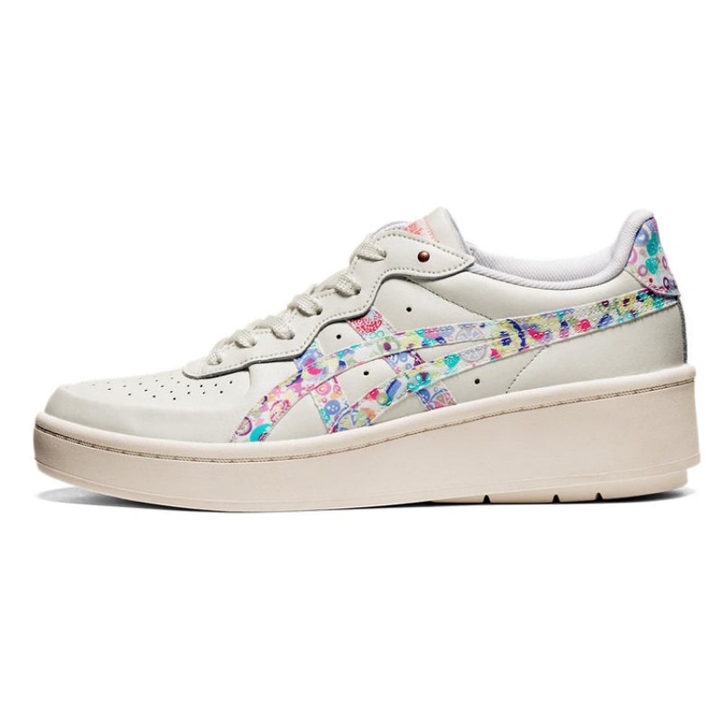 Cream / Flower Women's Onitsuka Tiger Gsm W Sneakers Online India | C9F-7685