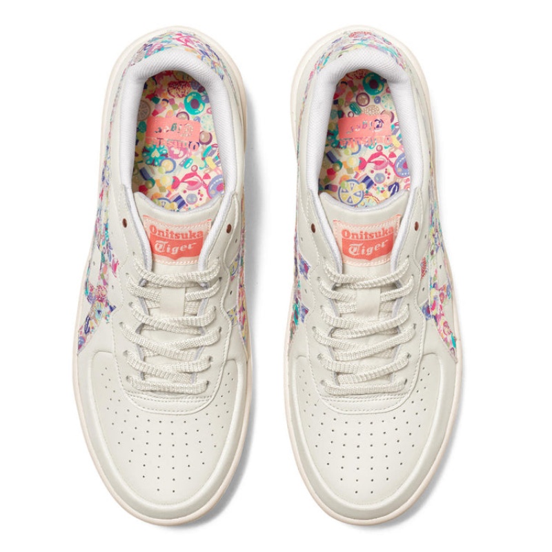 Cream / Flower Women's Onitsuka Tiger Gsm W Sneakers Online India | C9F-7685