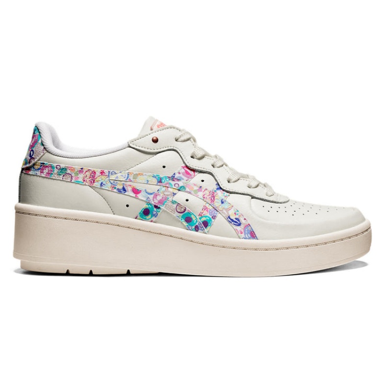 Cream / Flower Women\'s Onitsuka Tiger Gsm W Sneakers Online India | C9F-7685