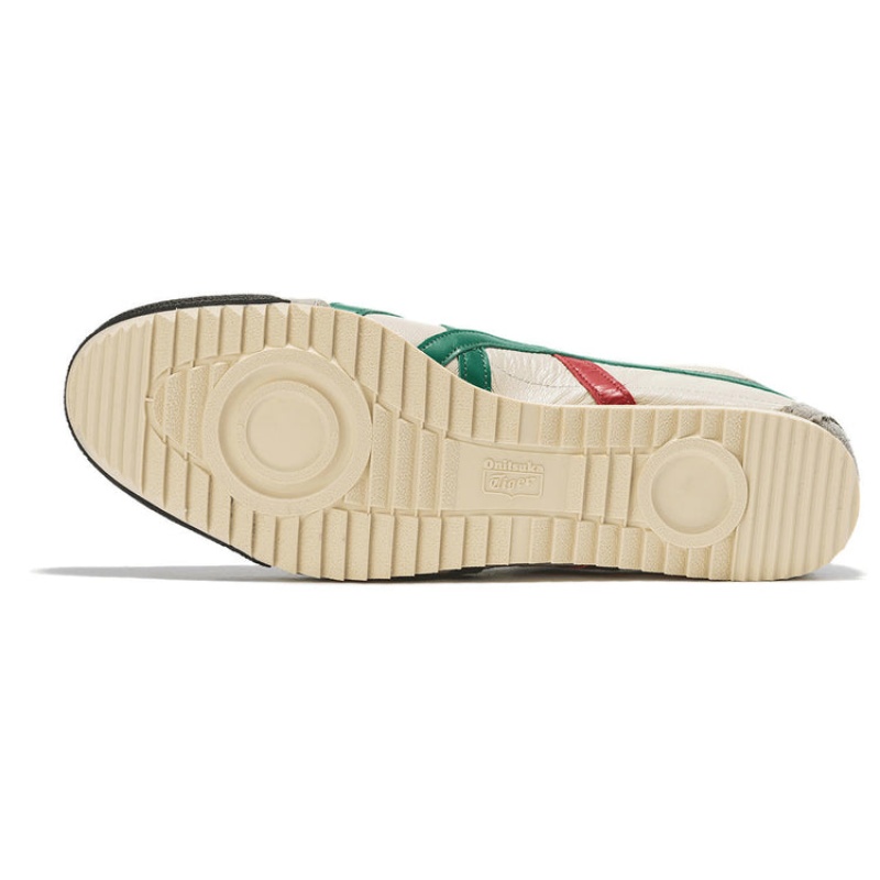 Cream / Green Men's Onitsuka Tiger Deluxe Mexico 66 Online India | G1M-1480