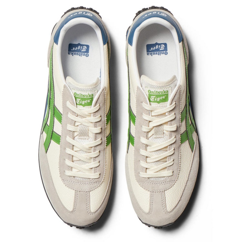 Cream / Green Women's Onitsuka Tiger Edr 78 Sneakers Online India | X1I-9392