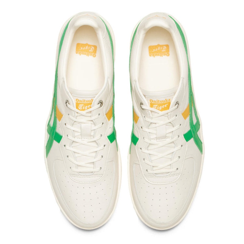 Cream / Green Women's Onitsuka Tiger Gsm Sd Online India | Q1V-3548