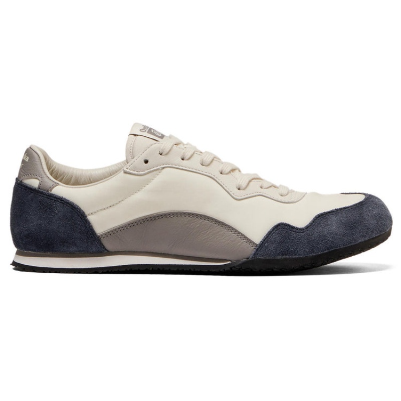 Cream / Grey Men\'s Onitsuka Tiger CL Serrano Online India | A1A-9114