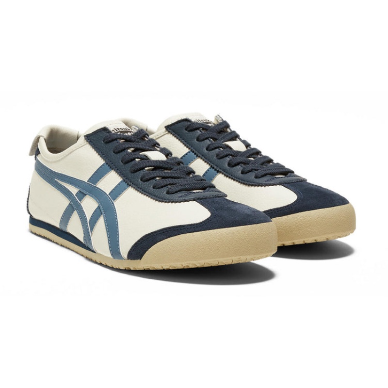 Cream / Grey Men's Onitsuka Tiger Mexico 66 Online India | X5I-2500