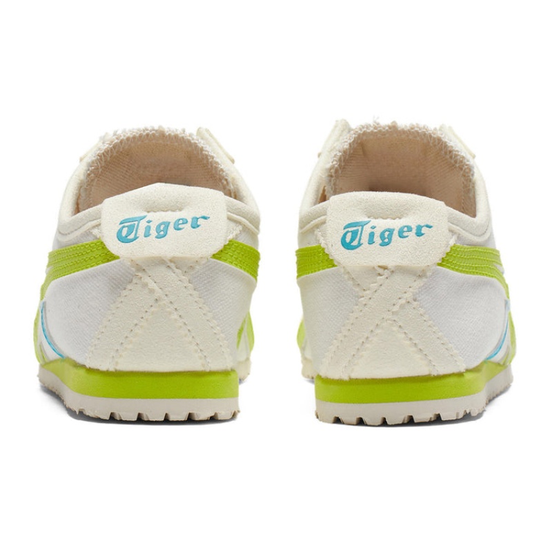 Cream / Light Green Kids' Onitsuka Tiger Mexico 66 Slip-on Online India | L3X-9378