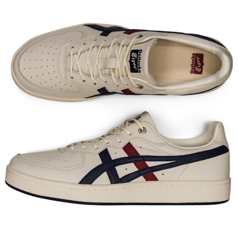 Cream / Navy Men's Onitsuka Tiger Gsm Sd Online India | J7U-5969