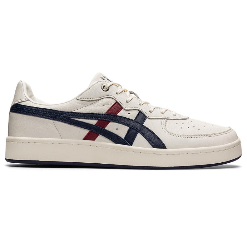 Cream / Navy Men\'s Onitsuka Tiger Gsm Sd Online India | J7U-5969