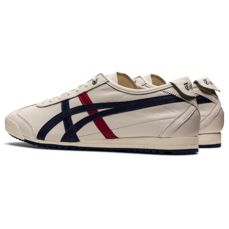 Cream / Navy Women's Onitsuka Tiger Mexico 66 SD Online India | Z5Z-6257