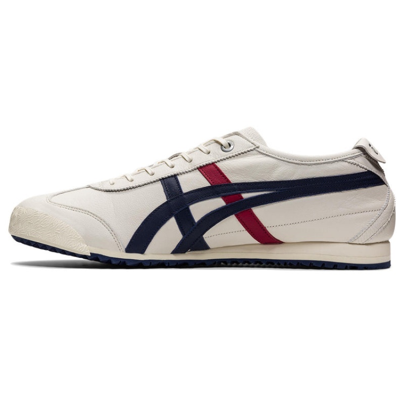 Cream / Navy Women's Onitsuka Tiger Mexico 66 SD Online India | Z5Z-6257