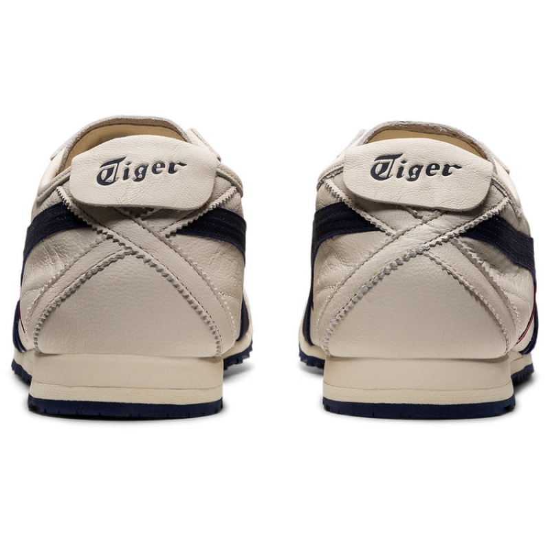 Cream / Navy Women's Onitsuka Tiger Mexico 66 SD Online India | Z5Z-6257