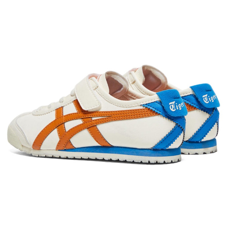 Cream / Orange Kids' Onitsuka Tiger Mexico 66 Online India | N3W-3509