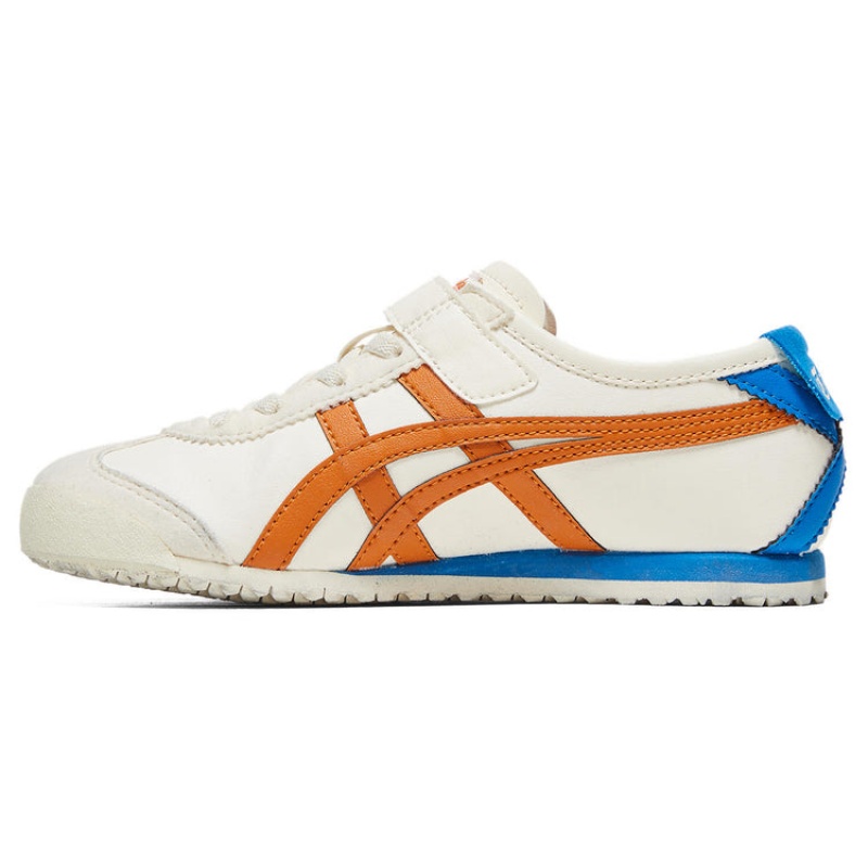 Cream / Orange Kids' Onitsuka Tiger Mexico 66 Online India | N3W-3509