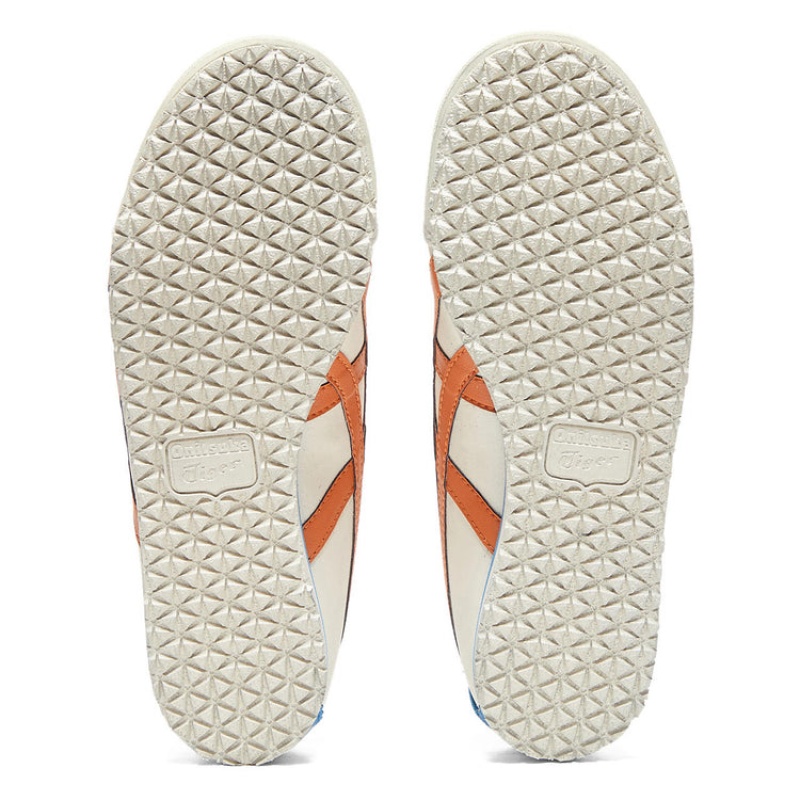 Cream / Orange Kids' Onitsuka Tiger Mexico 66 Online India | N3W-3509