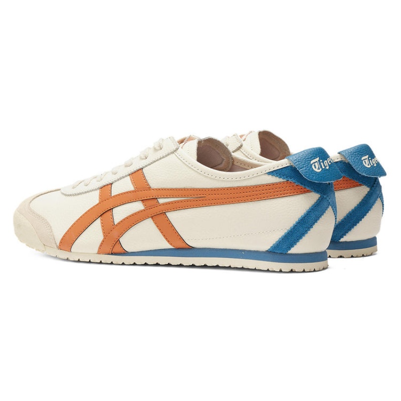 Cream / Orange Men's Onitsuka Tiger Mexico 66 Online India | M8H-0959