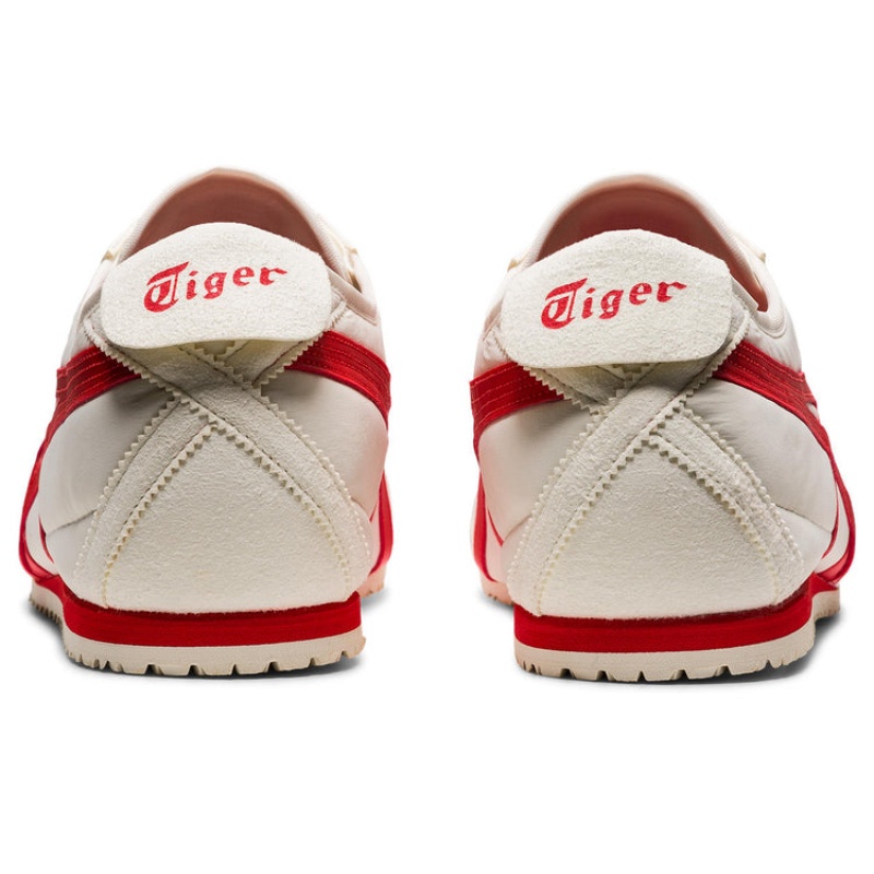 Cream / Red Women's Onitsuka Tiger Mexico 66 Online India | O6Z-1555