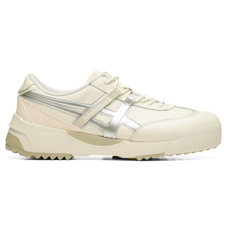 Cream / Silver Men\'s Onitsuka Tiger Delegation Ex Online India | J2U-4560