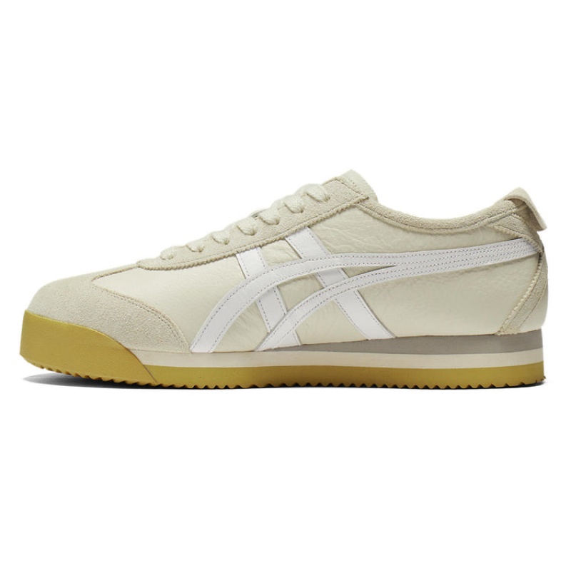 Cream / White Women's Onitsuka Tiger Pf Mexico 66 SD Online India | S2P-3286