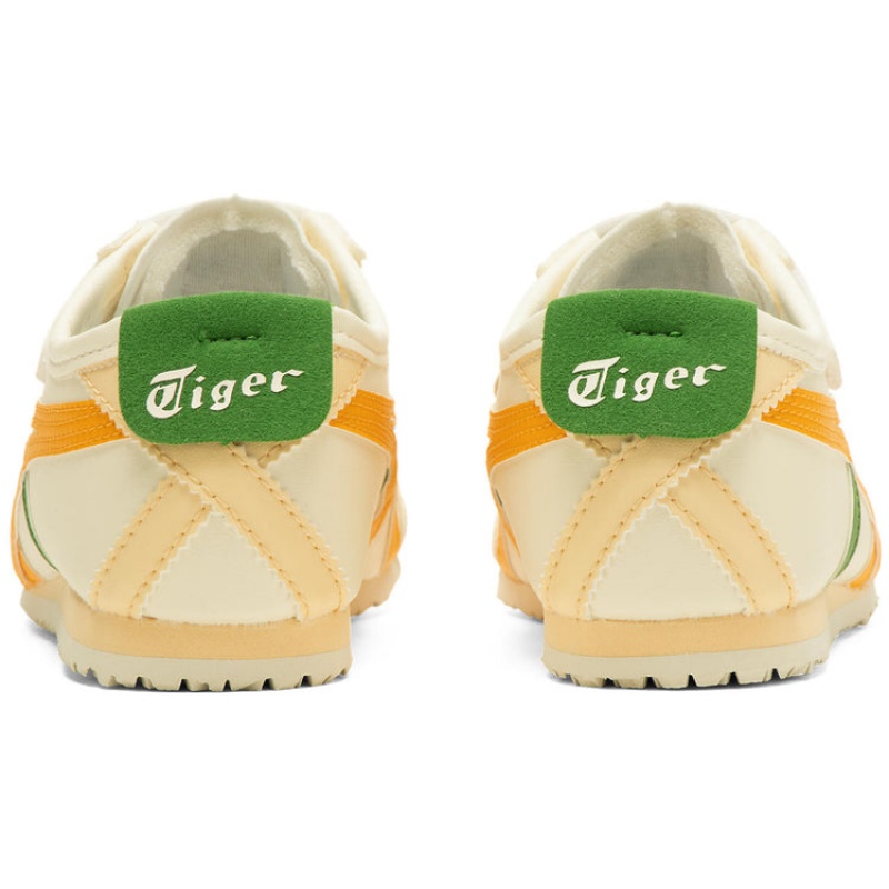 Cream / Yellow Kids' Onitsuka Tiger Mexico 66 Online India | N2K-3295