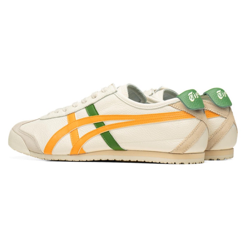 Cream / Yellow Men's Onitsuka Tiger Mexico 66 Online India | K0K-7232