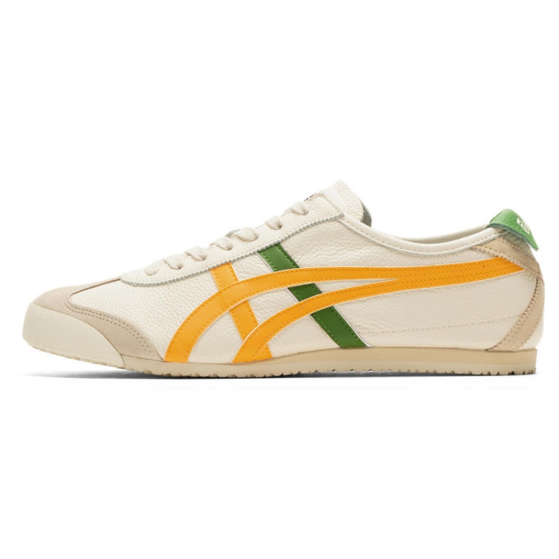 Cream / Yellow Men's Onitsuka Tiger Mexico 66 Online India | K0K-7232