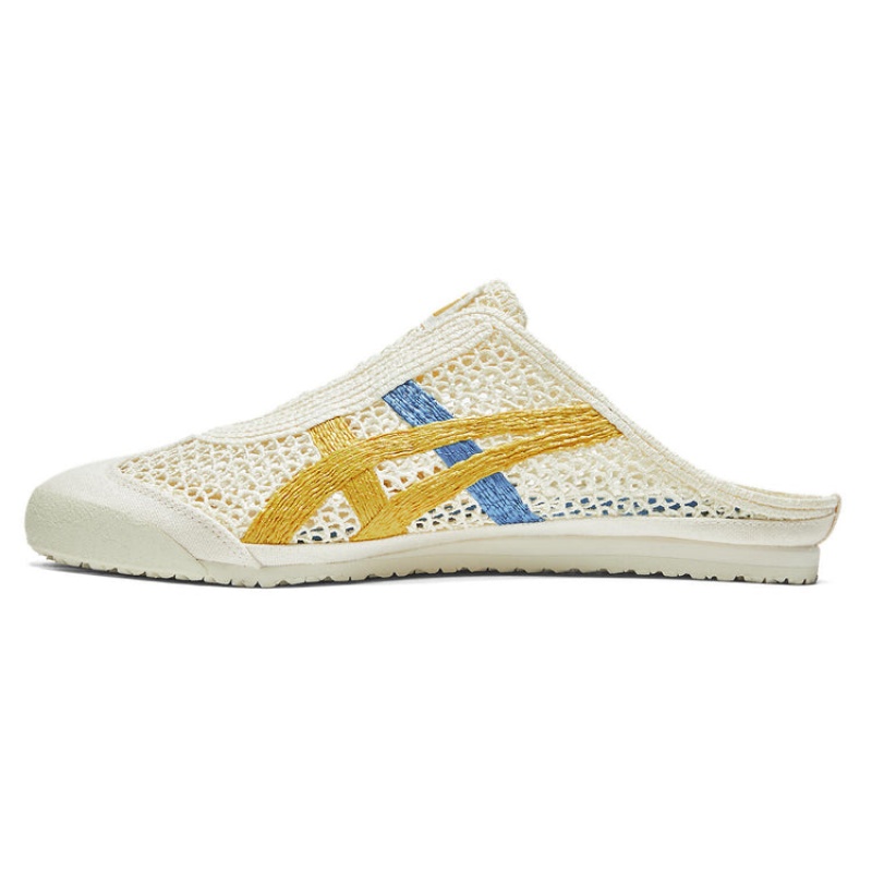 Cream / Yellow Men's Onitsuka Tiger Sabot Mexico 66 Online India | Y3A-1597