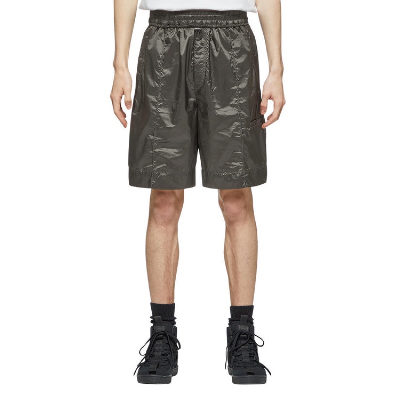 Dark Grey Men's Onitsuka Tiger Shorts Online India | M0G-7569