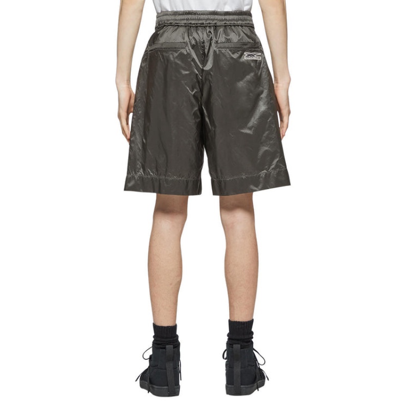 Dark Grey Men's Onitsuka Tiger Shorts Online India | M0G-7569