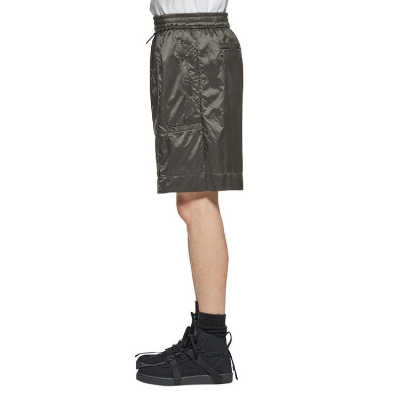 Dark Grey Men's Onitsuka Tiger Shorts Online India | M0G-7569